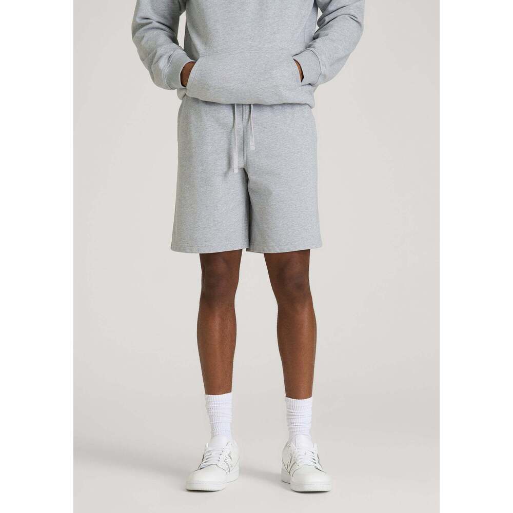 Minimalist American Tall Everyday French Terry Shorts Small Tall Grey Streetwear